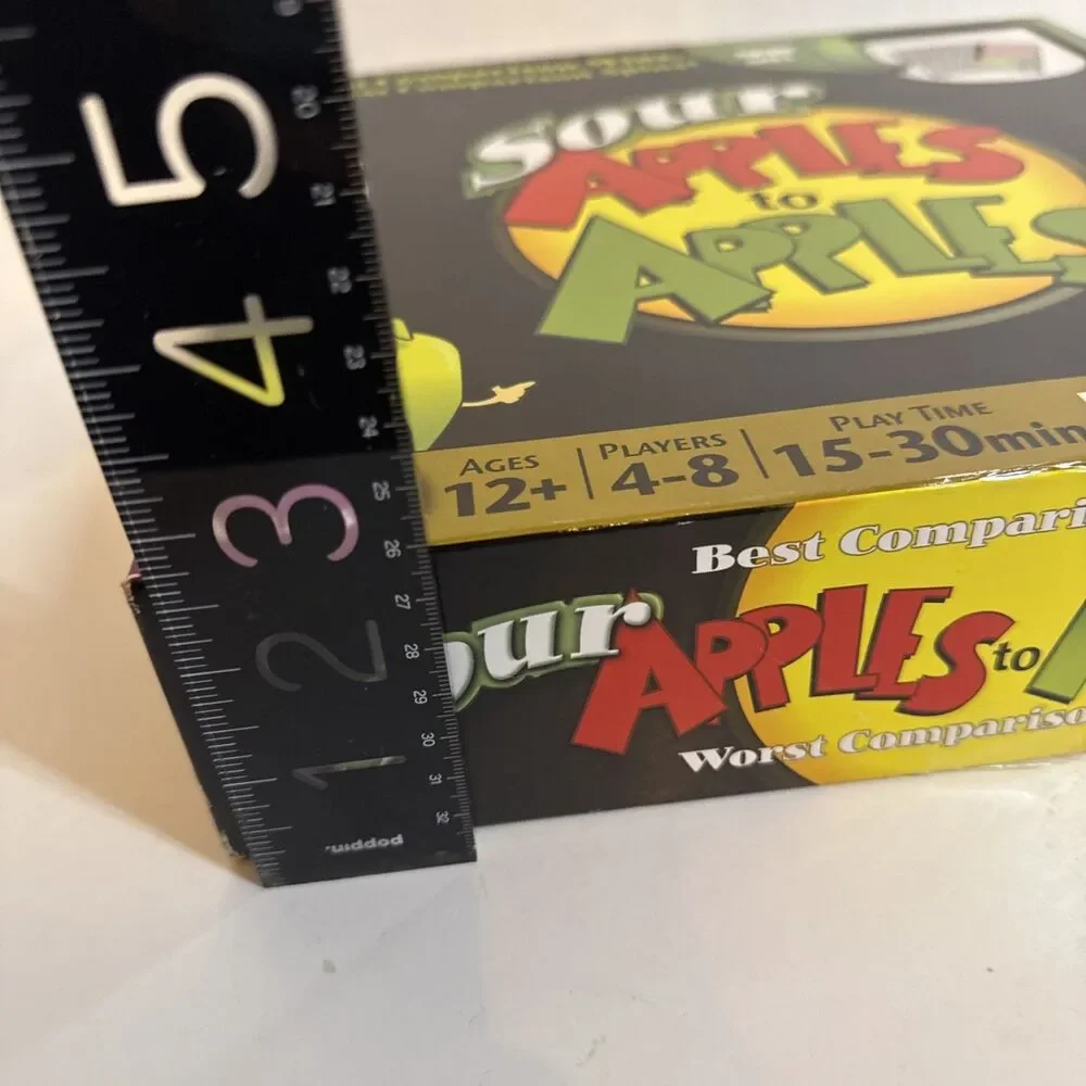 Mattel SOUR APPLES TO APPLES GAME Target Exclusive 2010 New Open Box Family‎ Fun